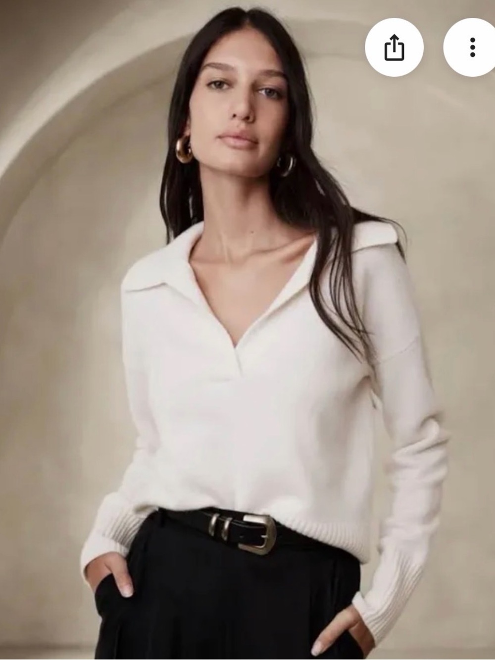 Banana Republic Luna cashmere sweater